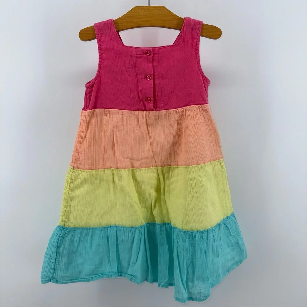 Baby Gap Kids Colorblock Tiered Sundress - Multicolored
